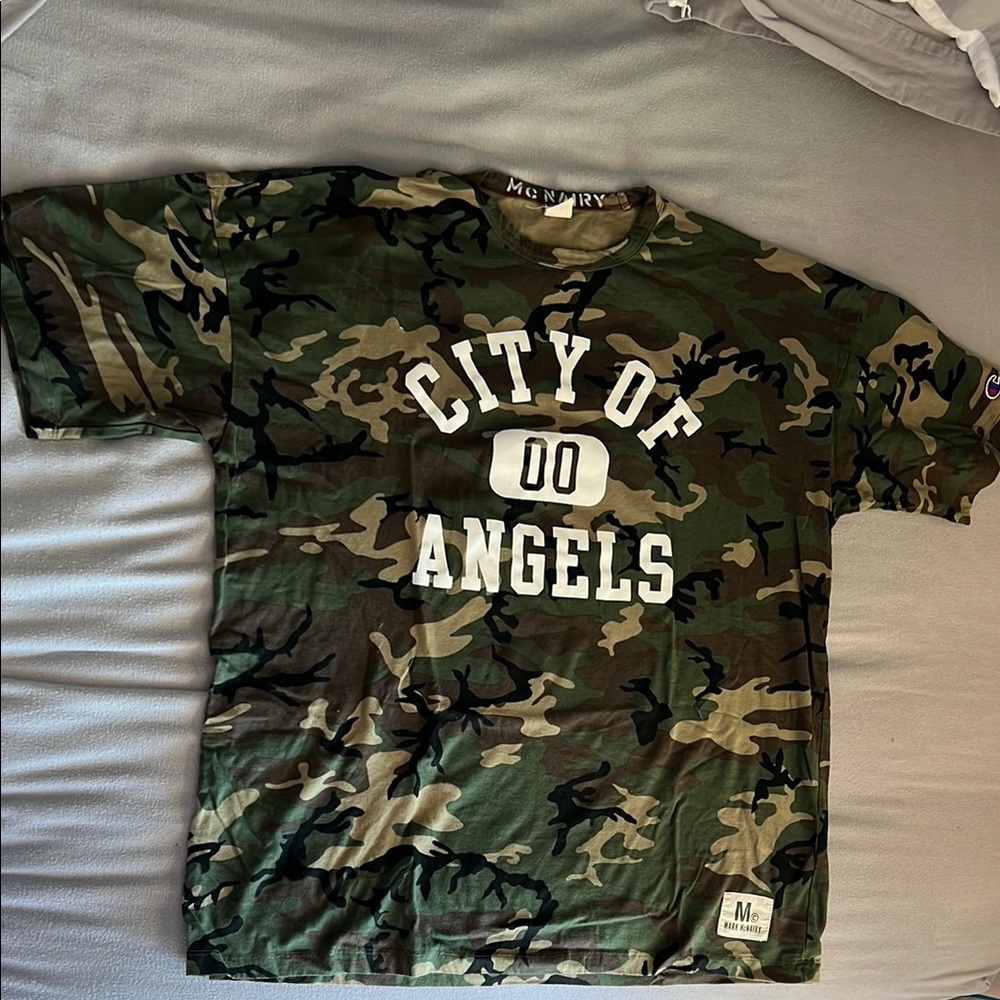 Mark McNairy X Tom Snyder Champion T-Shirt City of Angels Large